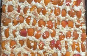 Domácí meruňkový koláč s drobenkou: Nadýchaná klasika, která provoní dům Rychlý meruňkový koláč s máslovou drobenkou