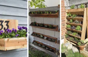 Inspirace na krásný nástěnný květináč ze dřeva – Pusťte se do jarního tvoření!