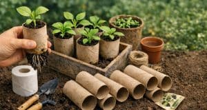 Nevyhazujte ruličky od papíru! Jsou tajnou zbraní pro silné sazenice bez poškození kořenů