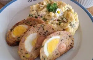 Plněná vepřová sekaná s kadeřávkem: Šťavnatá klasika v moderním kabátku