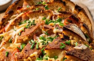 Co se starým chlebem? Zapečte ho se sýrem a česnekem podle tohoto receptu!