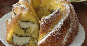 Tříbarevná bábovka: Elegantní moučník ze dvou těst, který nadchne každou návštěvu