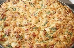 Velikonoční nádivka s uzeným masem a bylinkami (nadýchaná a křupavá)