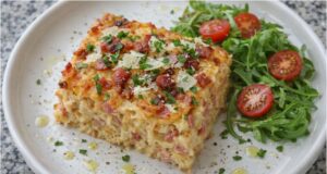 Zapečené těstoviny se šunkou a sýrem: Rychlý rodinný recept Zapečené těstoviny se šunkou a sýrem: rychlý krémový oběd pro celou rodinu