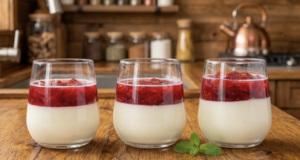 Připravte si tento osvěžující jahodový pohár, který si zamilujete!