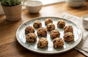 Zdravé mlsání – Banánové sušenky s ovesnými vločkami, připravené v horkovzdušné troubě!