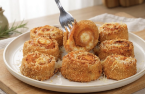 Jednoduchý recept na vynikající masové rolky s parmazánem!