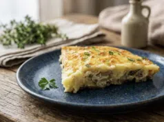 Vyzkoušejte tyto zapečené houby s bramborovou kaší a sýrem – Snadná příprava!