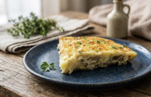 Vyzkoušejte tyto zapečené houby s bramborovou kaší a sýrem – Snadná příprava!