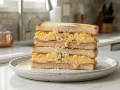 Inspirace na skvělou, slanou snídani: Vajíčkové toasty na másle!