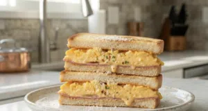 Inspirace na skvělou, slanou snídani: Vajíčkové toasty na másle!