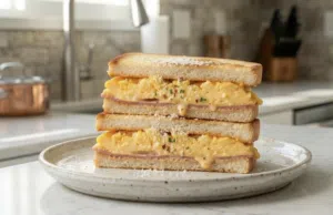 Inspirace na skvělou, slanou snídani: Vajíčkové toasty na másle!