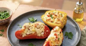 Paprika plněná masovou směsí – Inspirace na skvělý a rychlý oběd!