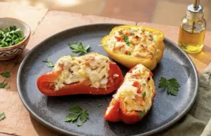 Paprika plněná masovou směsí – Inspirace na skvělý a rychlý oběd!