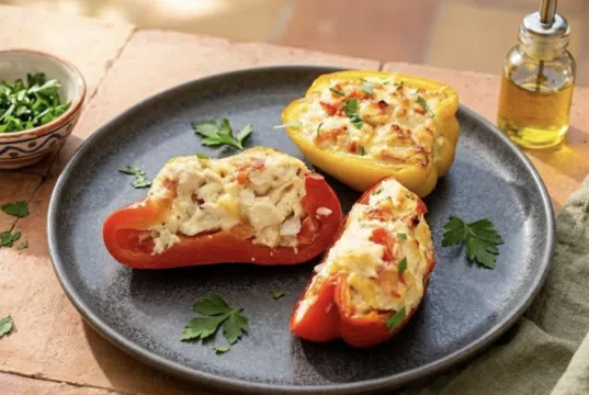 Paprika plněná masovou směsí – Inspirace na skvělý a rychlý oběd!