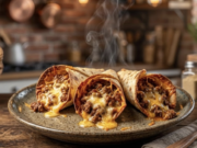 Připravte si tyto křupavé kornouty, plněné masem a sýrem!