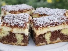 Rychlá a chutná pudinková buchta s rumovým aroma a čokoládou