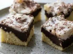 Luxusní CIK CAK buchta s čokoládovým pudinkem a zakysanou smetanou