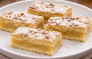 Jablečná buchta s pudinkem: Extra šťavnatý recept s ořechovou krustou!