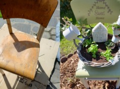 Proměňte starou rozvrzanou židli v královnu vaší zahrady