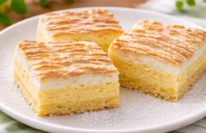 Legendární koláč Slzy anděla: Neuvěřitelně jemný tvarohový dezert se sněhovou čepicí!