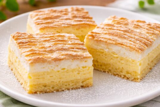 Legendární koláč Slzy anděla: Neuvěřitelně jemný tvarohový dezert se sněhovou čepicí!