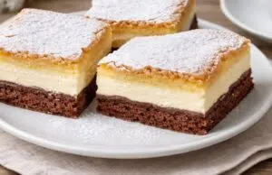 Tříbarevné tvarohové řezy: Elegantní moučník tří textur, který si podmaní každou návštěvu