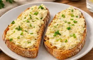 Nejlepší vajíčková pomazánka bez majonézy: Krémová chuť díky pomazánkovému máslu!