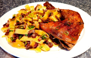 Maminčino kuře s játry a žampiony: Voňavý recept, který zvětší každou porci