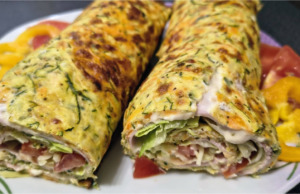 Fit zeleninový wrap z cukety a mozzarelly: Blesková a lehká zdravá večeře bez kapky mouky