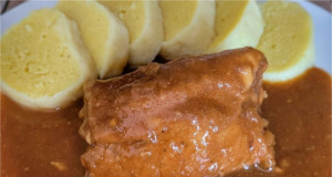 Záhorácký závitek z kotlety: Cibule co maso a omáčka, která se zahustí sama